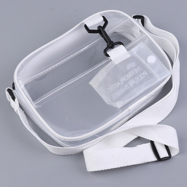 Causual PVC Transparent Frosted Woman Crossbody Bags Handbag Jelly Small Bag Kw