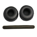 1 Piece Wearable Headphone Headband Cover+1 Pair Ear Pads Cushion for AKG K420