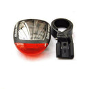 Bicycle Solar Headlight Taillights Set Solar Powered Led Headlight TaillightE5C8
