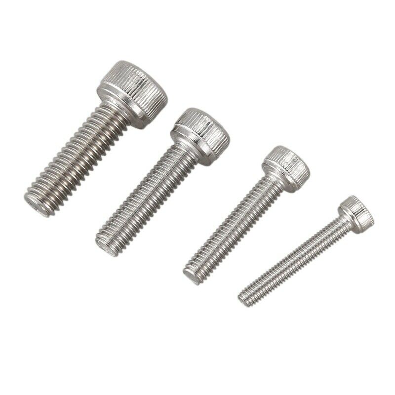 304 Stainless Steel Screws and Nuts M3 M4 M5 M6 Hex Socket Head Cap Screws  T2D7