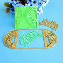 Happy Birthday Metal Cutting Dies Stencil Scrapbooking Photo Album Card MO