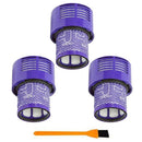 3Pcs Washable Filter Unit For Dyson V10 Sv12 Cyclone Absolute Total Clean V