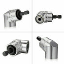 2pcs Right Angle Drill and Flexible Shaft Bits Extension Screwdriver Bit Holder-