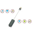 Usb 3.0 To Rj45 Gigabit Lan Adapter 3 Port Usb Hub 3.0 Connector Extender L4T6