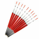 Leo 10Pcs/Lot Paulownia Wood Float Wood Fishing Floats Vertical Buoy Hairta