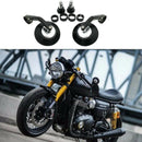 7/8 inch Round Motorcycle Rear View Mirrors Motorbike Handle Bar End Rear V