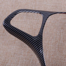 Carbon Fiber Steering Wheel Cover Decor fit for Benz C-Class W205 GLC-Class X253
