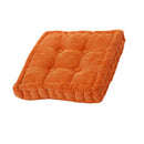 Niblet Design Home Car Sofa Office Square Seat Chair Cozy Cushion Pad Orange