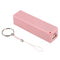 Portable External Battery Charger Power Bank 18650 with Keychain (Without B N1O7