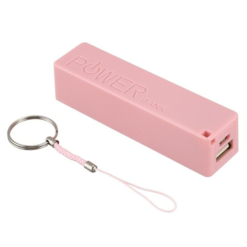 Portable External Battery Charger Power Bank 18650 with Keychain (Without B N1O7