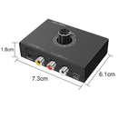 Audio Receiver Digital To Analog Mini Portable Stereo USB Input Power Amplifier