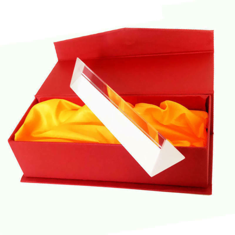 15cmx3cm Rainbow Optical Glass Triple Triangular Prism Physics Teaching FSA BIW