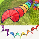 Colorful Camping Tent Foldable Spiral Windmill Wind Spinner Home Decor ToME