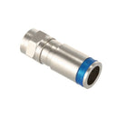 10Pcs F-Type Male Plug Compression Connectors For RG6 Coax Coaxial TV Cable R6A4