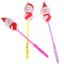 Light-Up Toys Christmas LED Flashing Sticks Kids Christmas Snowman Decor Gi 3C