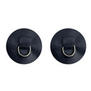 2x 4.25 Inch Stainless Steel D  Patches For PVC Inflatable Raft