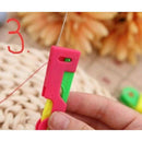 3PCS Automatic Needle Threader Thread Device Easy Stitch Threading Guide New HOT