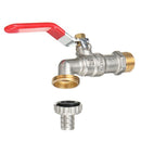 Outside Garden Tap Faucet Easy Quarter Turn Off/ On 1/2 Inch Lever Home GardP4G5