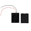 3pcs ON/OFF Battery Holder Case Cell Box for 4 x 1.5V AAA Batteries L4A6