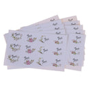 120pcs/lot thank you Flower Seal Stickers Birthday Cookie Cake Gift DIY Lab BX