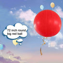 72 Inch Latex Giant Balloons Round Big Balloon For Funny Game and Safe Non- D4I8