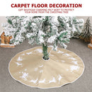 Christmas Tree Skirt Floor Mat Cover Tree Base Festival Props Decoration