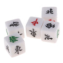 Board Game Mahjong Dices East West Southeast Northwest Mid Direction 6-Die for