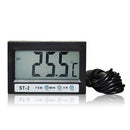 New Car In Out LCD Dual-Way Digital Thermometer & Clock ST2