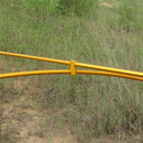 Aluminium Camping Tent Pole Connector Buckle Awning Rod Repair Tool Golden