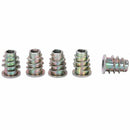 50pcs M5x13mm Screw to Nut Interface Insert Thread for Wood Furniture F9E1