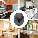 Sticky hook, self-adhesive black wall-mounted hook for key robe towel, stai