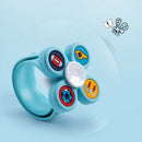 Silicone Gyro Rotation Baby Insect Anti-mosquito Bracelet Wristband (Blue) A