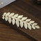 Retro Metal Leaf Hair Clips Bride Women Solid Hairpins Wedding Barrettes