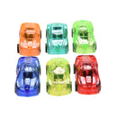 2x Pull Back Car  Toys Gifts Children Kids Transparent Mini Car Toys N clTOCA