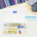 Double-head Knitting Needle Tool Aluminum Crochet Hook Needlework Craft Set
