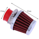 25MM Oil Mini Breather Cold Air Filter Fuel Crankcase Engine Filter