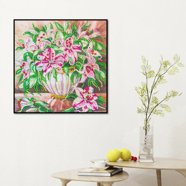 Part Drill Special Shaped DIY Flowers Crystal Rhinestones Diamond Painting