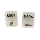 4x Acrylic Funny Spicy  Love Dice with Pouch Bachelor Party Love Couple