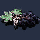 Grape Brooches for Women Cute Luxury Brooch Pin Fashion Jewelry Elegant Wed X2E7