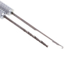 2x Carp Fishing Fish Bait Tool Set Making Rigs Drill Hook Crochet Needle Tackle