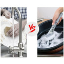 Soap Dispensing Brush Dish Wand Cleaning Scrubber Grips With Refill Replace