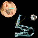 2Pc/Set Disposable Ear Nail Gun Piercing Gun With Ear Stud Disinfection Table SP