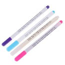 5x Water Erasable Pens Fabric Ink Marker Pen for Dressmaking Sewing Blue