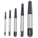 5Pcs Screw Extractor Easy Out Drill Bits Guide Broken Damaged Bolt Remover Set