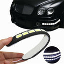 2x 12V 20W Waterproof LED Daytime Running Light DRL COB Strip Lamp Fog Car FT