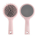 Portable Pocket Size Comb 2 in 1 Massager Hair Brush Anti-Tangle for Women
