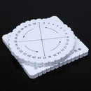 2pcs Round Square Kumihimo Macrame Braided Disk Plate Cord String Handmade Tool