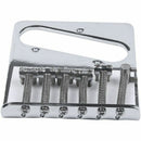 Tele Style Single Coil Guitar Bridge with 6 Barrel Saddles for Telecaster M7U4