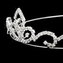Wedding Party Bridal Tiara Children Crown Headband Clear Rhinestone
