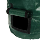 2Pcs 80L Organic Waste Kitchen Garden Yard Compost Bag Portable Environment